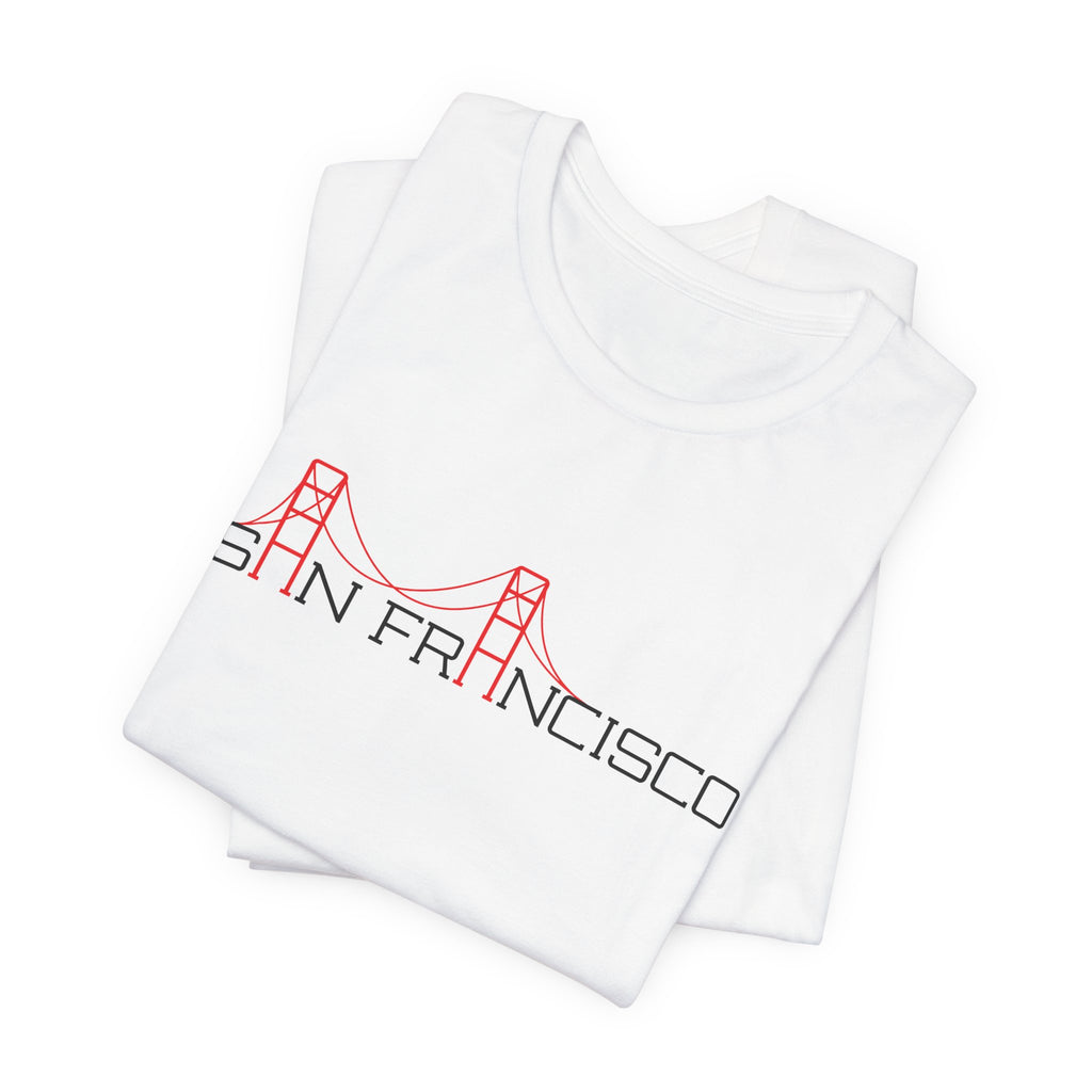 San Francisco & Golden Gate - 2tone (BK/RD)