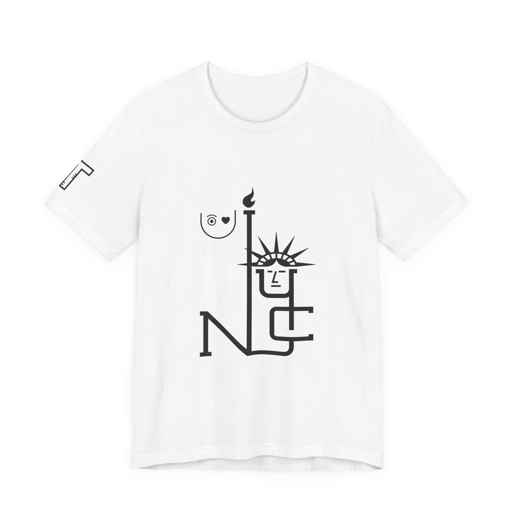 I love U New York City Statue of Liberty with Tablet(C #1) - 1 color (Black)
