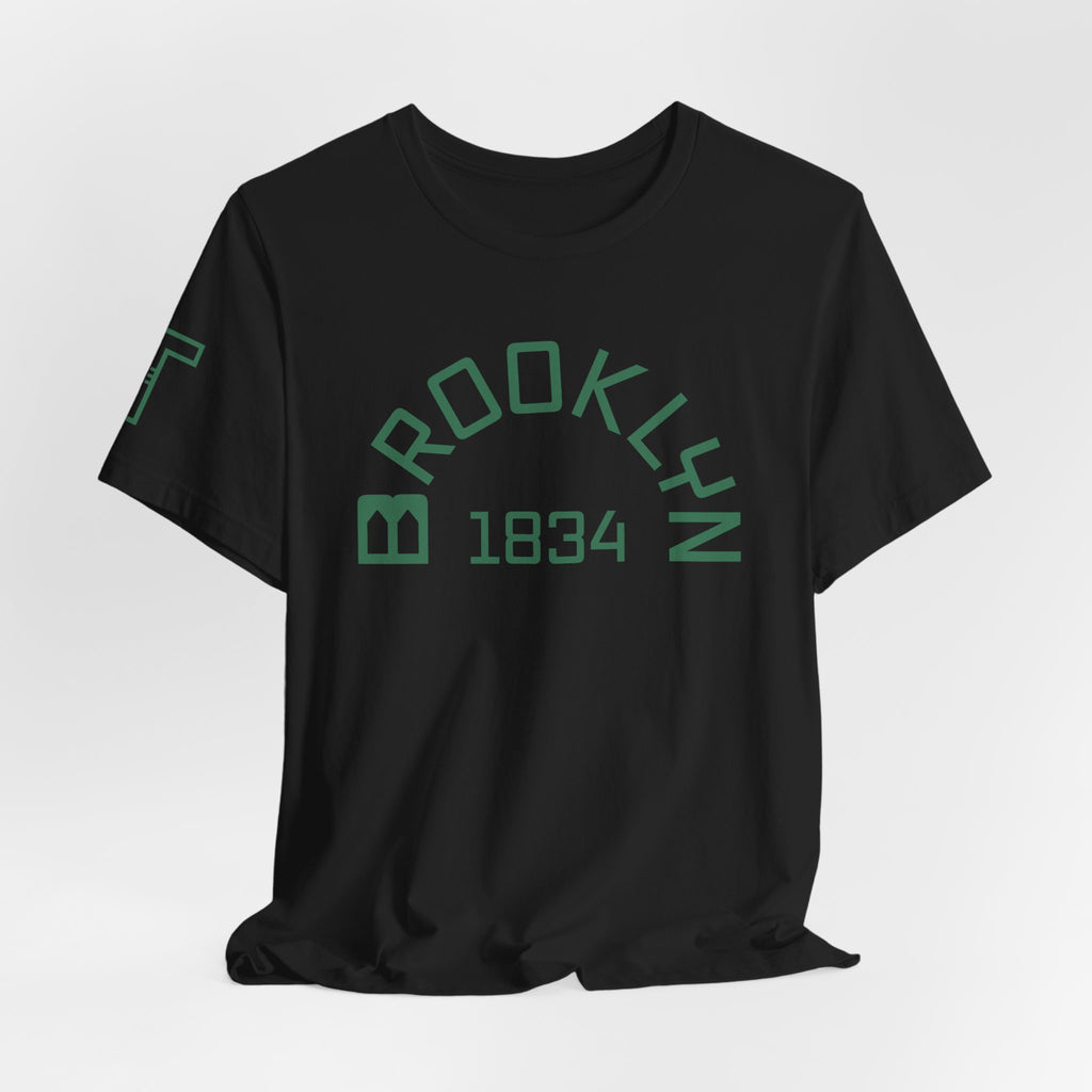 Brooklyn Bridge Arches “B” & Est. 1834 - mono color (Green)