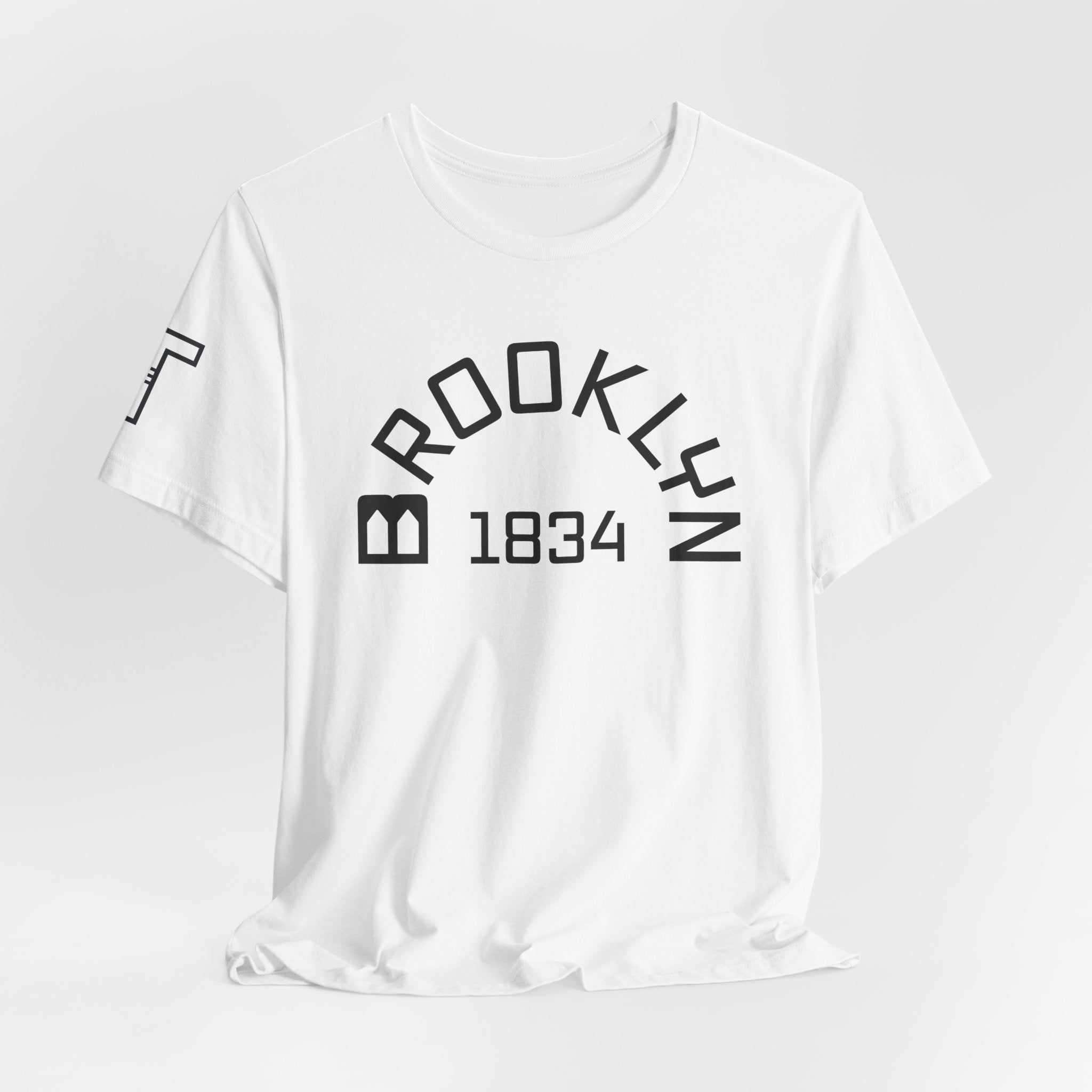 Brooklyn Bridge Arches “B” & Est. 1834 - mono color (BlacK)