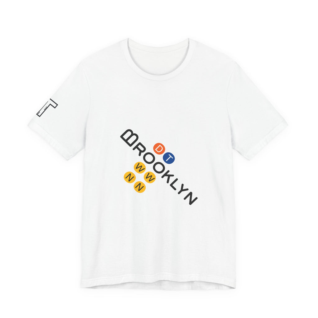 Brooklyn Bridge Arches “Tilted B” & Subway Letters “Downtown” - multi color