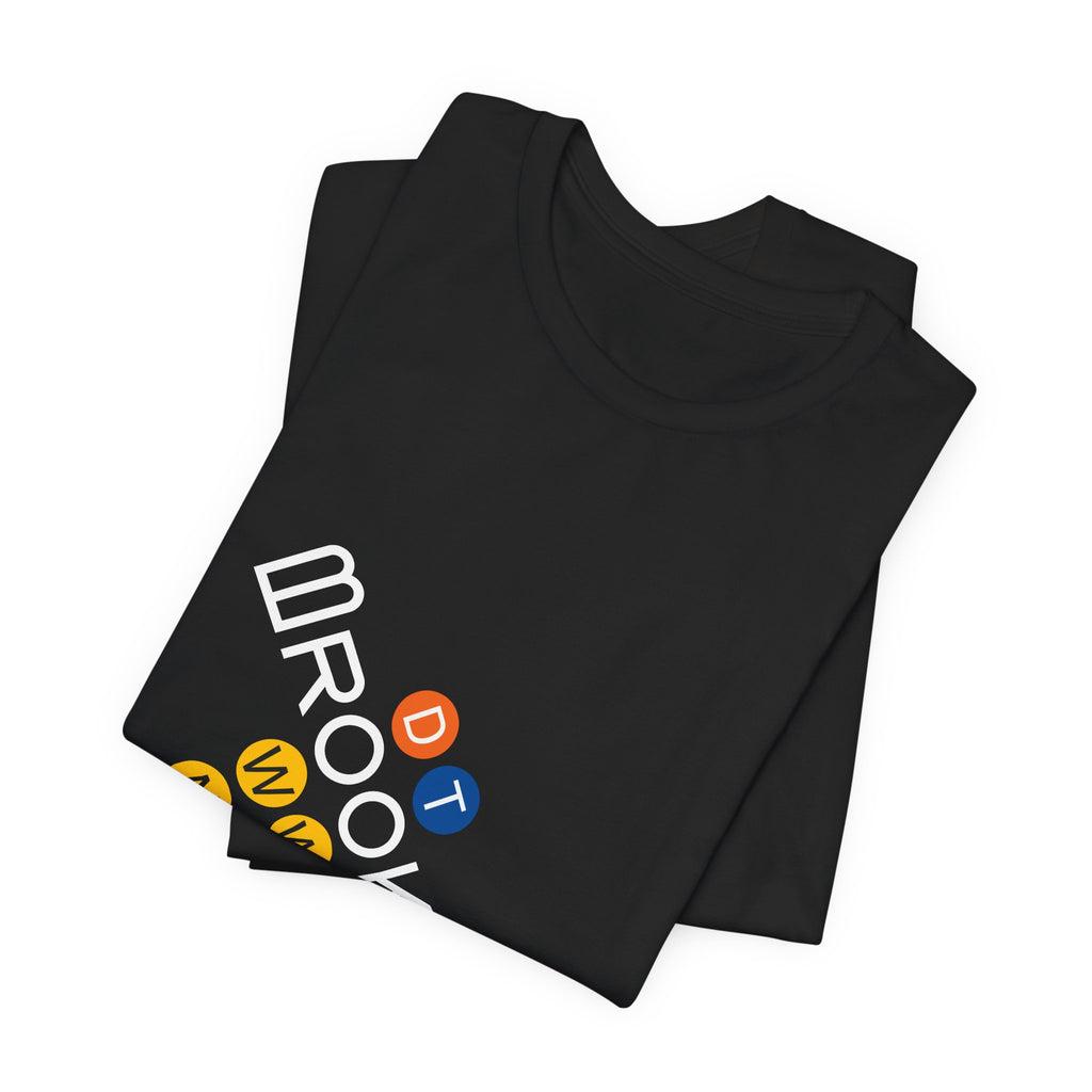 Brooklyn Bridge Arches “Elongated Tilted B” & Subway Letters “Downtown” - multi color