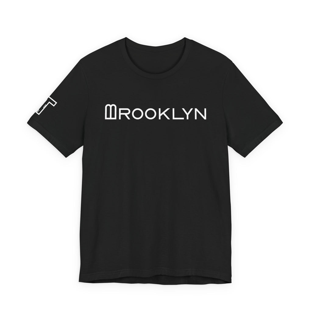 Brooklyn Bridge Arches “Elongated Tilted B” - mono color (White)