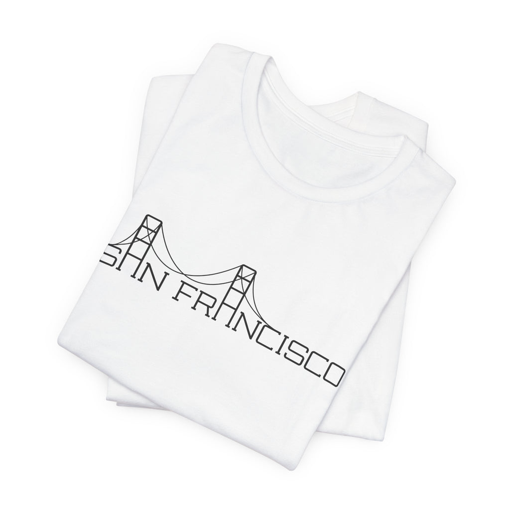 San Francisco & Golden Gate - monocolor (Black)