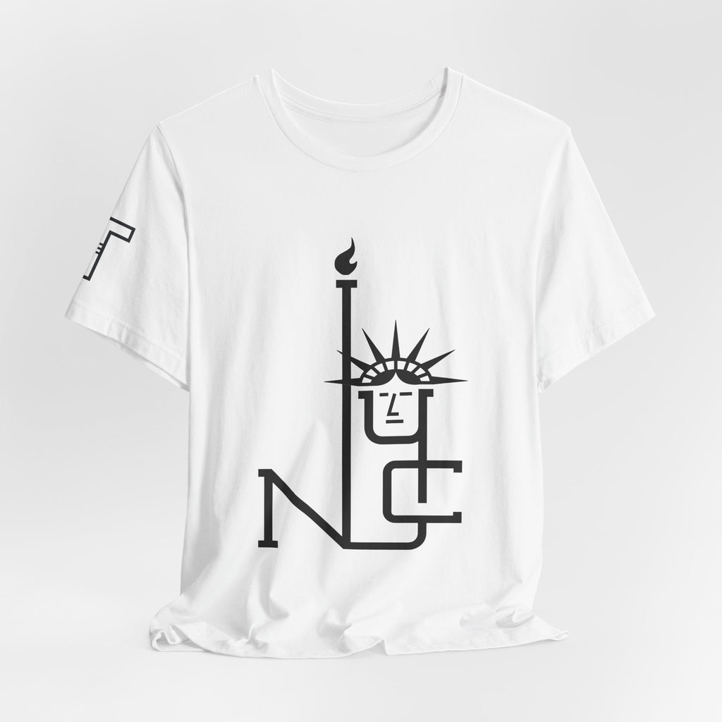 New York City Statue of Liberty with Tablet(C #1) - mono color (Black)