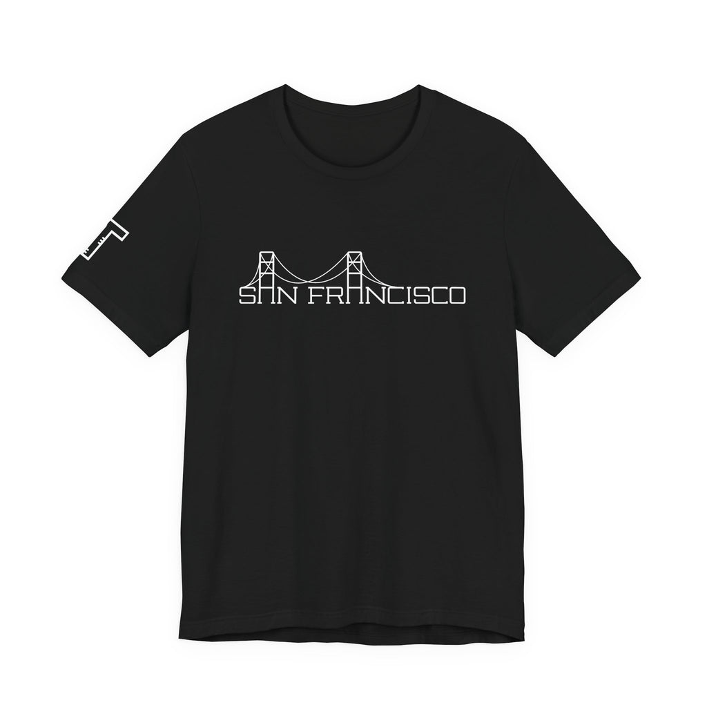 San Francisco & Golden Gate - mono color (White)