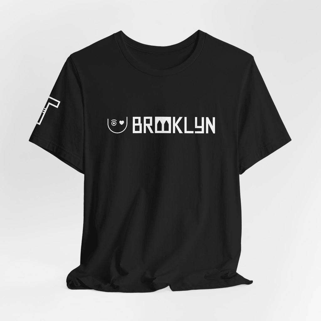 I Love U Brooklyn Bridge Arches “OO” - mono color (White)