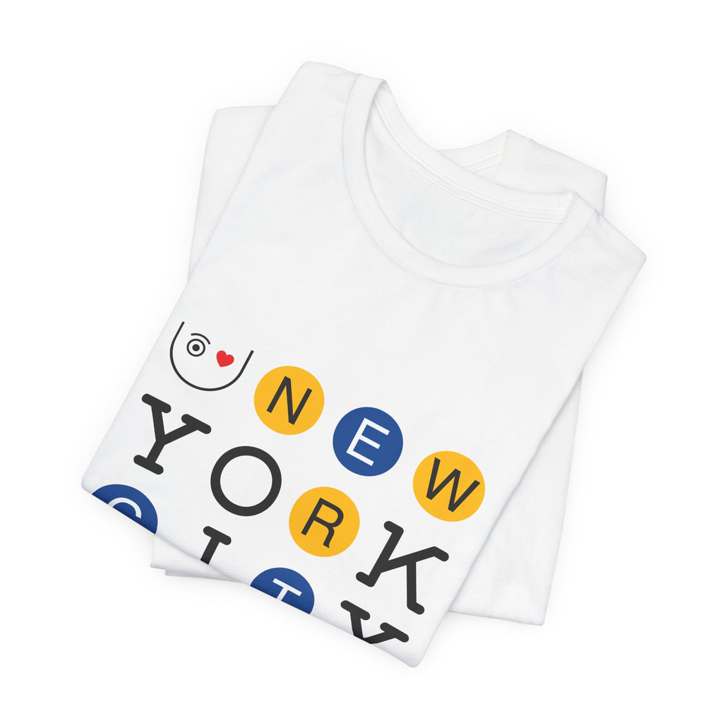 I Love U New York City & NYC Subway - multi color