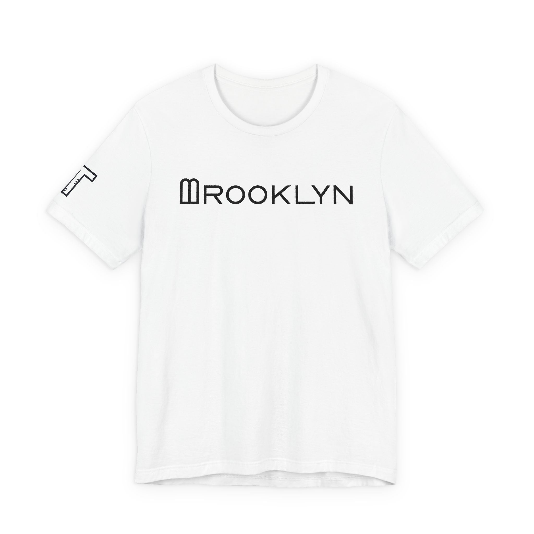 Brooklyn Bridge Arches “Elongated Tilted B” - mono color (Black)