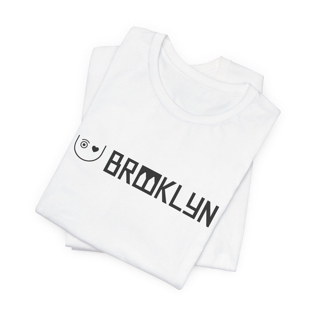 I Love U Brooklyn Bridge Arches “OO” - mono color (Black)