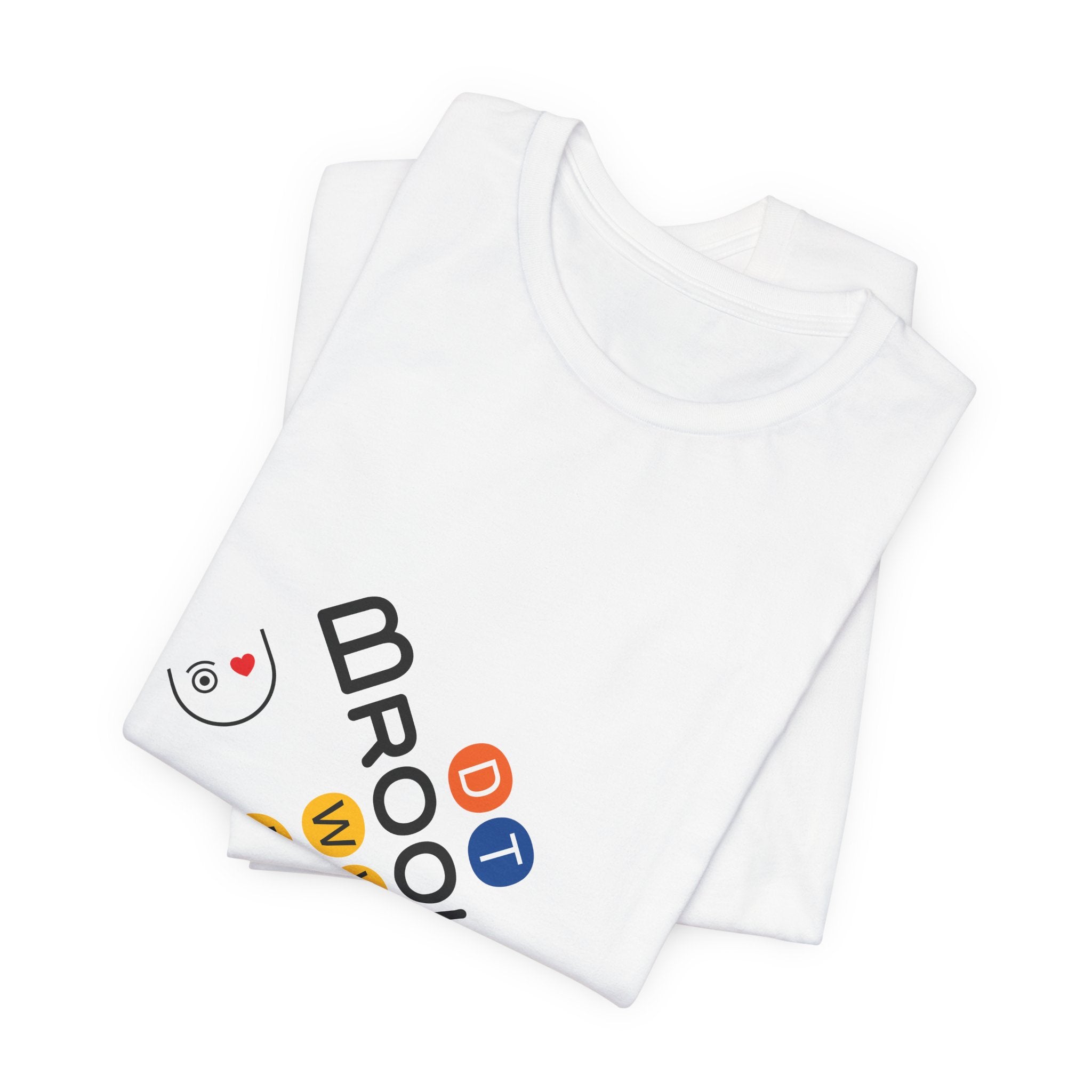 I Love U Brooklyn Bridge Arches “Elongated Tilted B” & Subway Letters “Downtown” - multi color