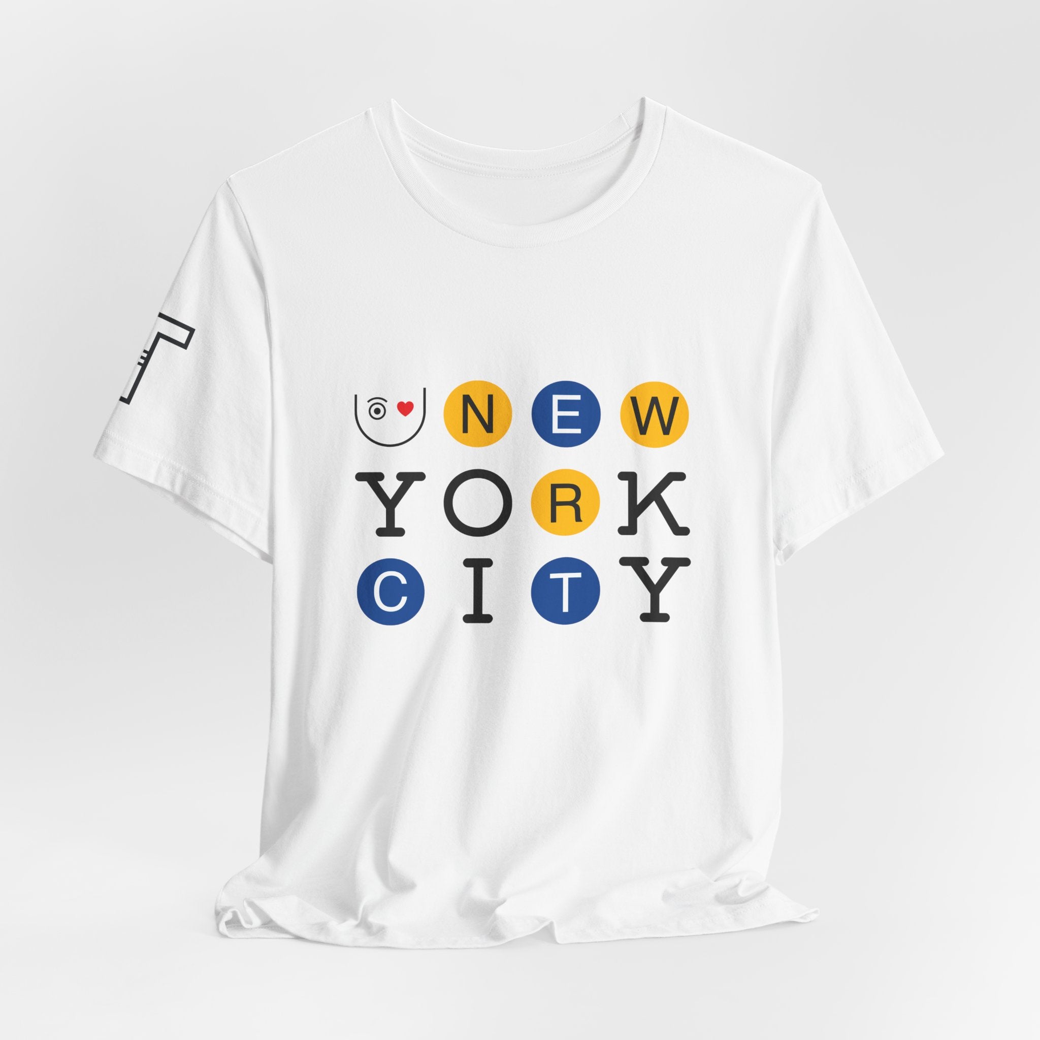 I Love U New York City & NYC Subway - multi color