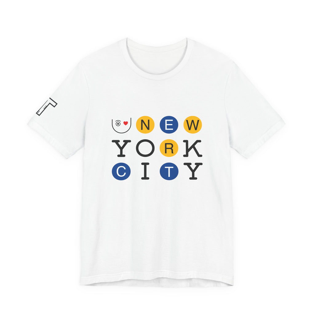 I Love U New York City & NYC Subway - multi color