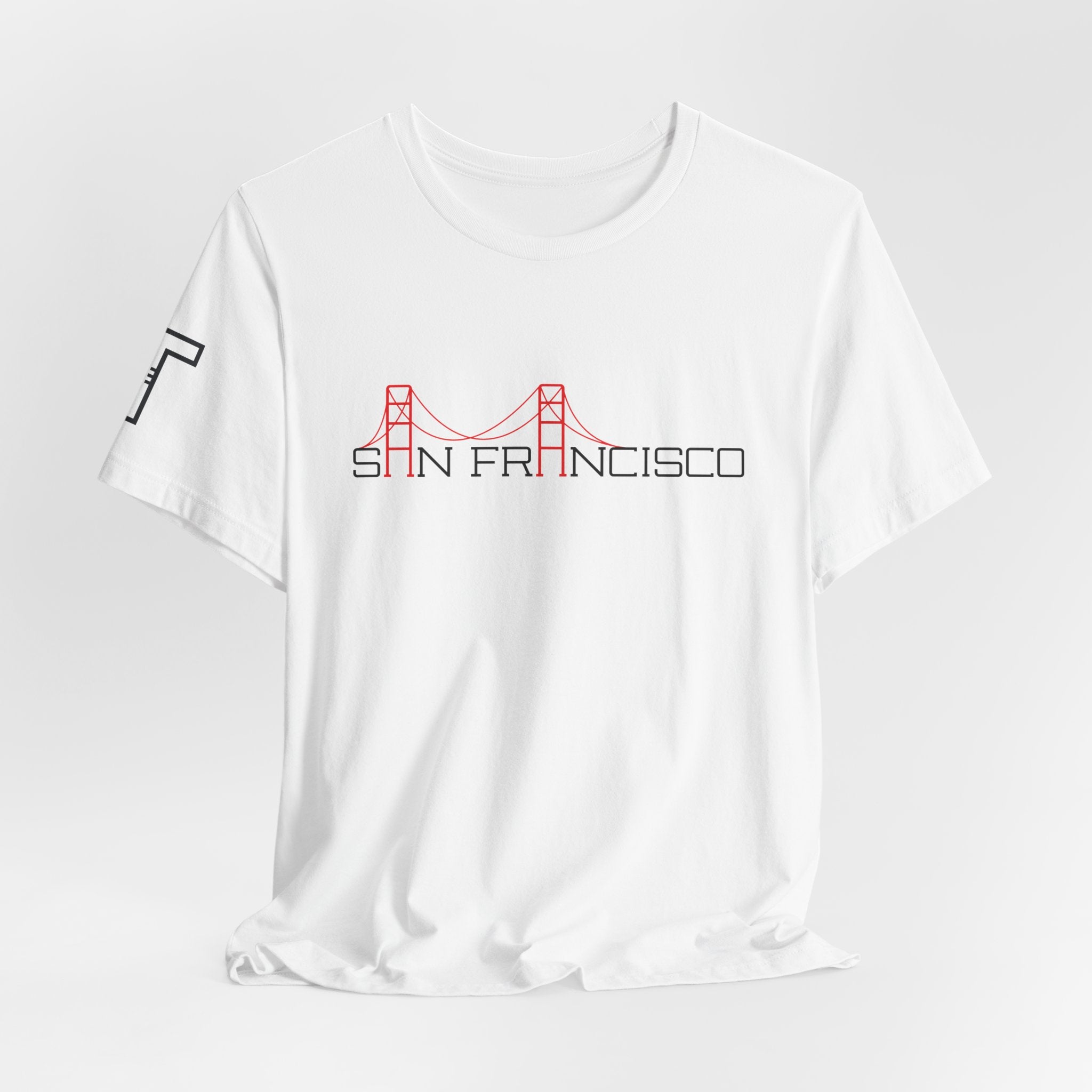 San Francisco & Golden Gate - 2tone (BK/RD)