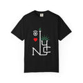 I Love New York Statue of Liberty & Giant Ape on Empire State’s Top - tri color (WH/GN/RD)