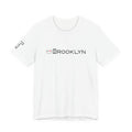 I Love U Brooklyn Bridge Arches “Elongated Tilted B” - 2tone (BK/RD)